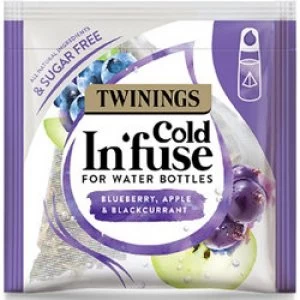 Twinings Cold Infusion Tea Blueberry Apple Blackcurrant 100 Pieces