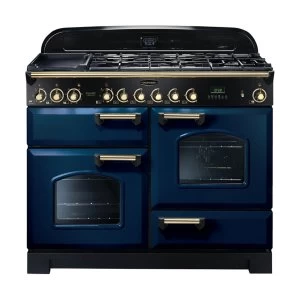 Rangemaster 112920 CDL110DFFRB-B Classic Deluxe 110cm Dual Fuel Cooker in Regal B-B