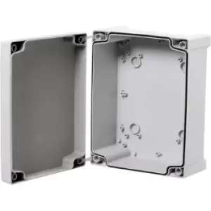 Fibox TA131007 Wall-mount enclosure 130 x 95 x 65 Acrylonitrile butadiene styrene Grey-white (RAL 7035)