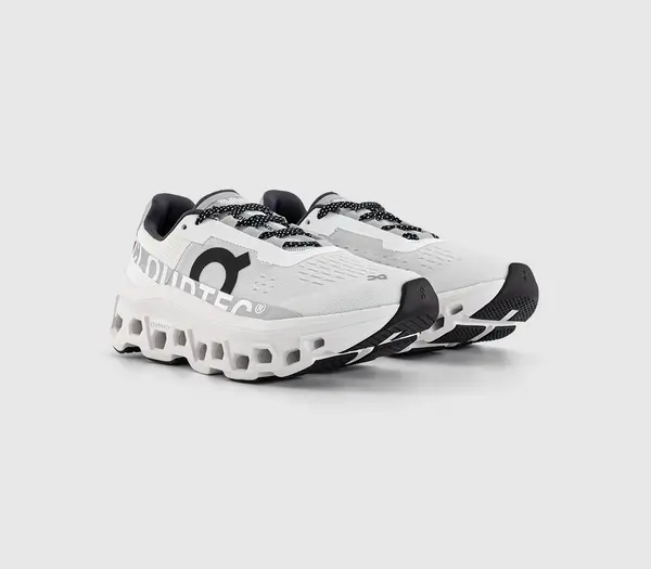 On Running Cloudmonster Trainers All White, 9