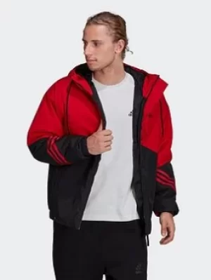 adidas Back To Sport Insulated Jacket, Red, Size L, Women