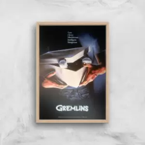 Gremlins Giclee Art Print - A3 - Wooden Frame