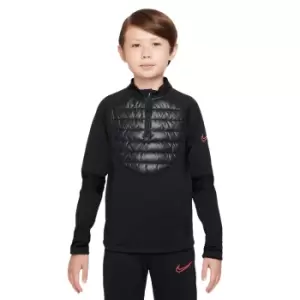 Nike Childrens/Kids Academy Winter Warrior Therma-Fit Top (L) (Black)