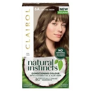 Natural Instincts Light Cool Brown 6A Semi Permanent Dye