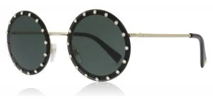 Valentino VA2010B Sunglasses Light Gold 300371 52mm