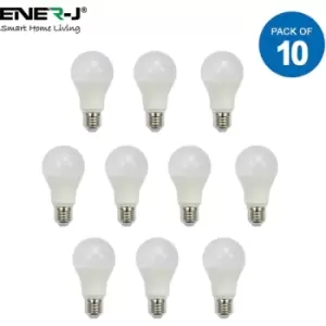 10pcs LED Bulb10W gls A60 LED Thermoplastic Lamp E27 3000K