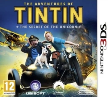 The Adventures Of Tintin The Secret of the Unicorn Nintendo 3DS Game
