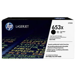 HP 653X Black Laser Toner Ink Cartridge
