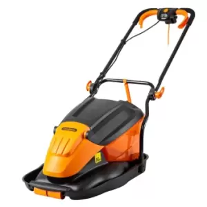 LawnMaster 36cm 1800W Hover Electric Lawnmower with Grass Collection