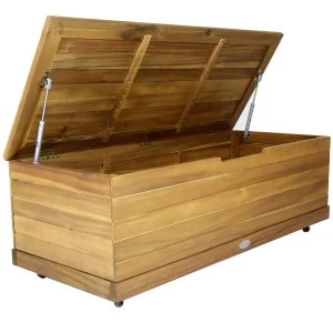Charles Bentley Wooden FSC Acacia Bench Storage Box