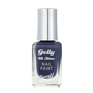 Barry M Gelly Nail Paint Blue Jade Blue