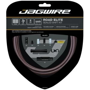 Jagwire Road Elite Sealed Shift Cable Kit Frozen Coffee