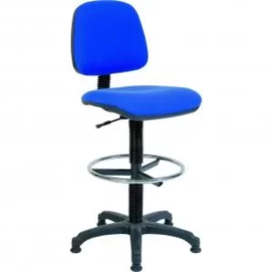 Teknik Office Ergo Blaster Blue Fabric Operator Chair With Ring Kit