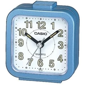 Casio Square Beep Alarm Clock - Blue