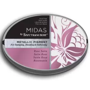 Midas by Spectrum Noir Metallic Pigment Inkpad - Rose Satin