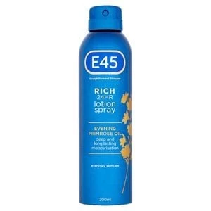 E45 Rich 24hr Lotion Spray Evening Primrose Oil 200ml