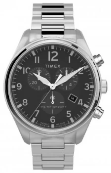 Timex Waterbury Traditional Chrono 42mm Stainless Steel Watch