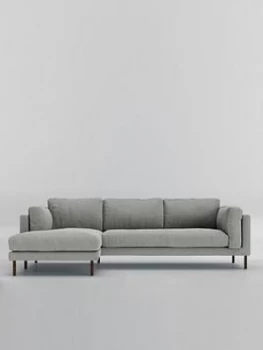 Swoon Munich Fabric Left Hand Corner Sofa - Soft Wool