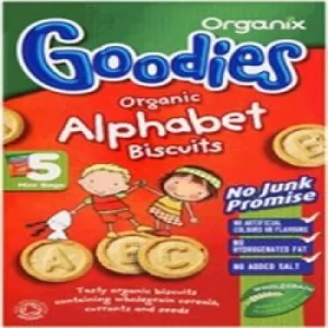 Organix Alphabet Biscuits 125g