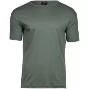 Tee Jays Mens Interlock T-Shirt (3XL) (Leaf Green)