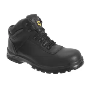 Grafters Mens Fully Composite Non-Metal Safety Hiker Type Boots (41 EUR) (Black)