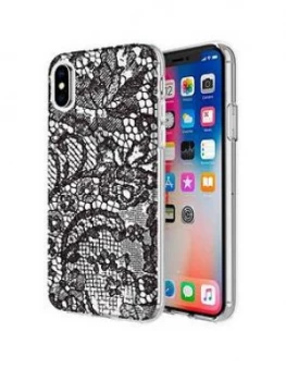 Kendall Kylie Lace Print Protective Printed Case for iPhone X One Colour Women