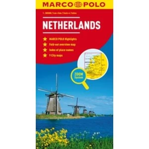 Netherlands Marco Polo Map by Marco Polo (Sheet map, folded, 2011)