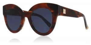 Max Mara MM FLAT I Sunglasses Brown / Horn EX4 48mm