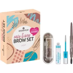 Essence easy & WOW gift set Light (for eyebrows) shade