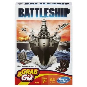 Battleship Grab and Go Travel Board Game