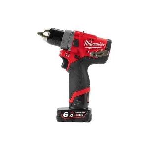 Milwaukee Power Tools M12 FDD 602X FUEL Sub Compact Percussion Drill