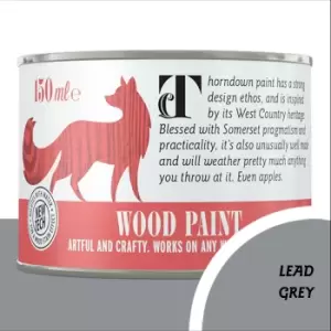 Thorndown Lead Grey Wood Paint 150ml