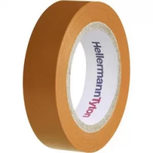 HellermannTyton HelaTape Flex 15 710-00110 Electrical tape HelaTape Flex 15 Orange (L x W) 10 m x 15mm