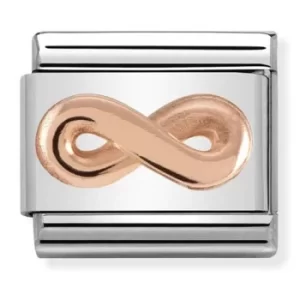 Nomination CLASSIC Rose Gold Relief Infinity Charm 430106/03