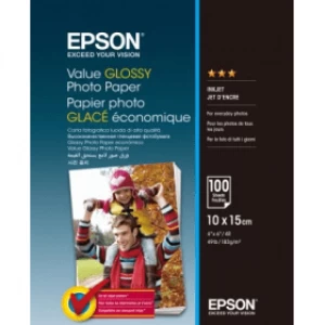 Epson C13S400039 10x15cm Glossy Photo Paper 183g x100