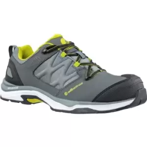 Mens Leather Ultratrail Low Lace Up Safety Shoe (7 UK) (Grey/Combined) - Grey/Combined