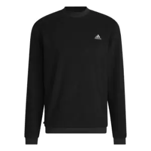adidas Crew Pullover Sweatshirt Mens - Black