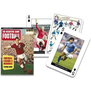Football Legends Collectors Playing Cards