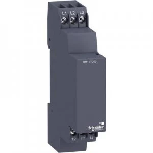 Monitoring relay 208, 208 - 480, 480 V DC, V AC 1 change-over Schneider Electric RM17TG00