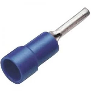 Pin terminal 16 mm2 Partially insulated Blue