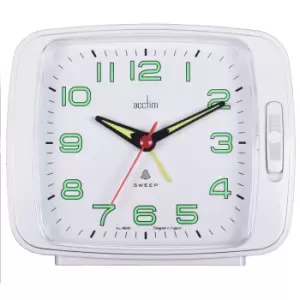 Acctim 'Ada' Bell/Bi Bi Alarm clock - White