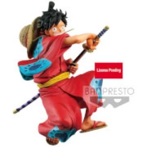 Banpresto One Piece King of Artist The Monkey D. Luffy-Wanokuni Figure
