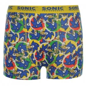 Character Sonic Single Boxer Short Junior - Blue