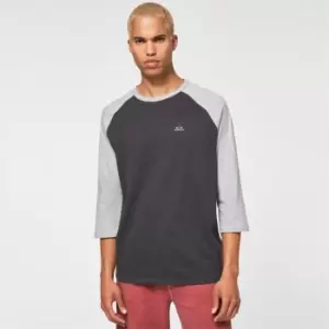 Oakley Raglan T Shirt - Grey
