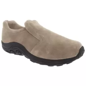 PDQ Womens/Ladies Real Suede Ryno Slip-On Casual Trainers (5 UK) (Taupe)