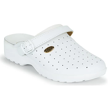 Scholl CLOG RACY mens Clogs (Shoes) in White,8,9,9.5,10.5