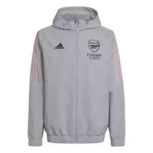 adidas Arsenal Condivo 22 All-Weather Jacket Mens - Clear