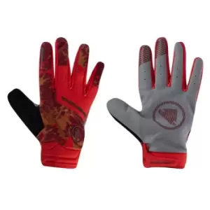 Endura SingleTrack Windproof Glove - Red