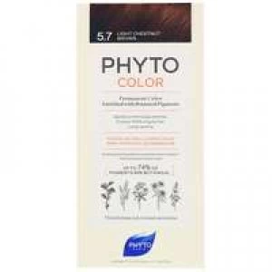 PHYTO Phytocolor New Formula Permanent: Shade 5.7 Light Chestnut