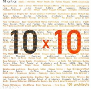 10 X 10 by Aaron Betsky Book
